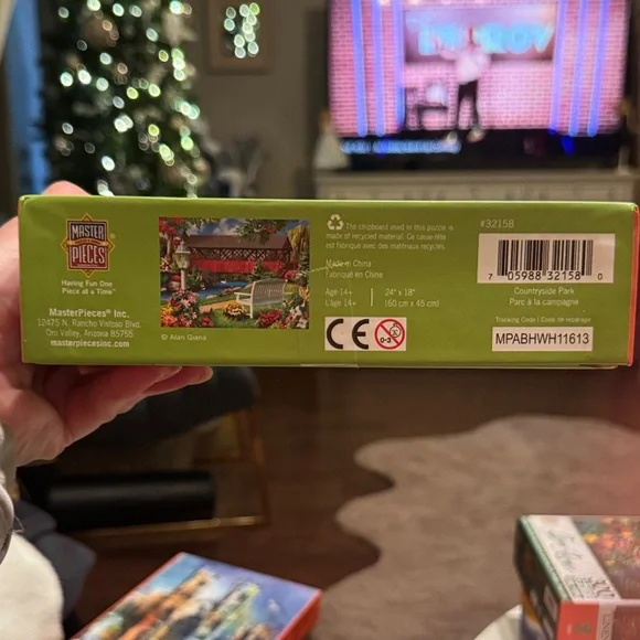 Memory Lane 300-Piece Puzzle EZ-grip Large grand countryside park master pieces - Picture 2 of 10